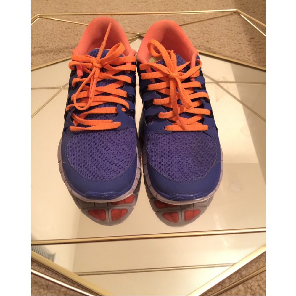 Nike prestos blue and orange